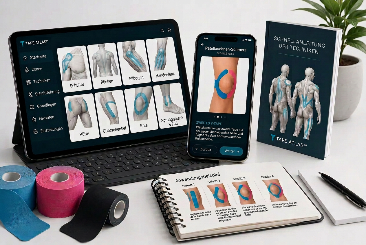 Tape Atlas auf Tablet und Smartphone