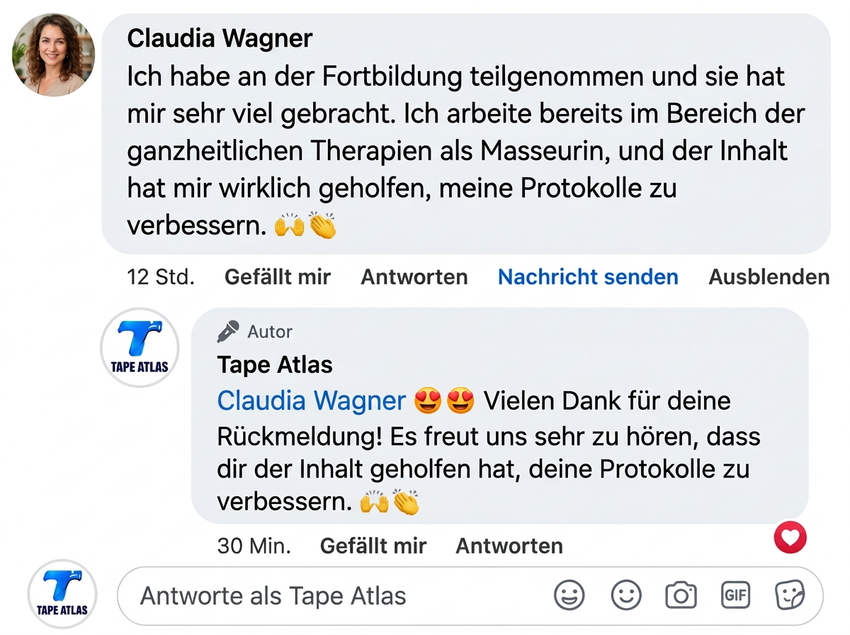 Kundenstimme einer Nutzerin oder eines Nutzers von Tape Atlas