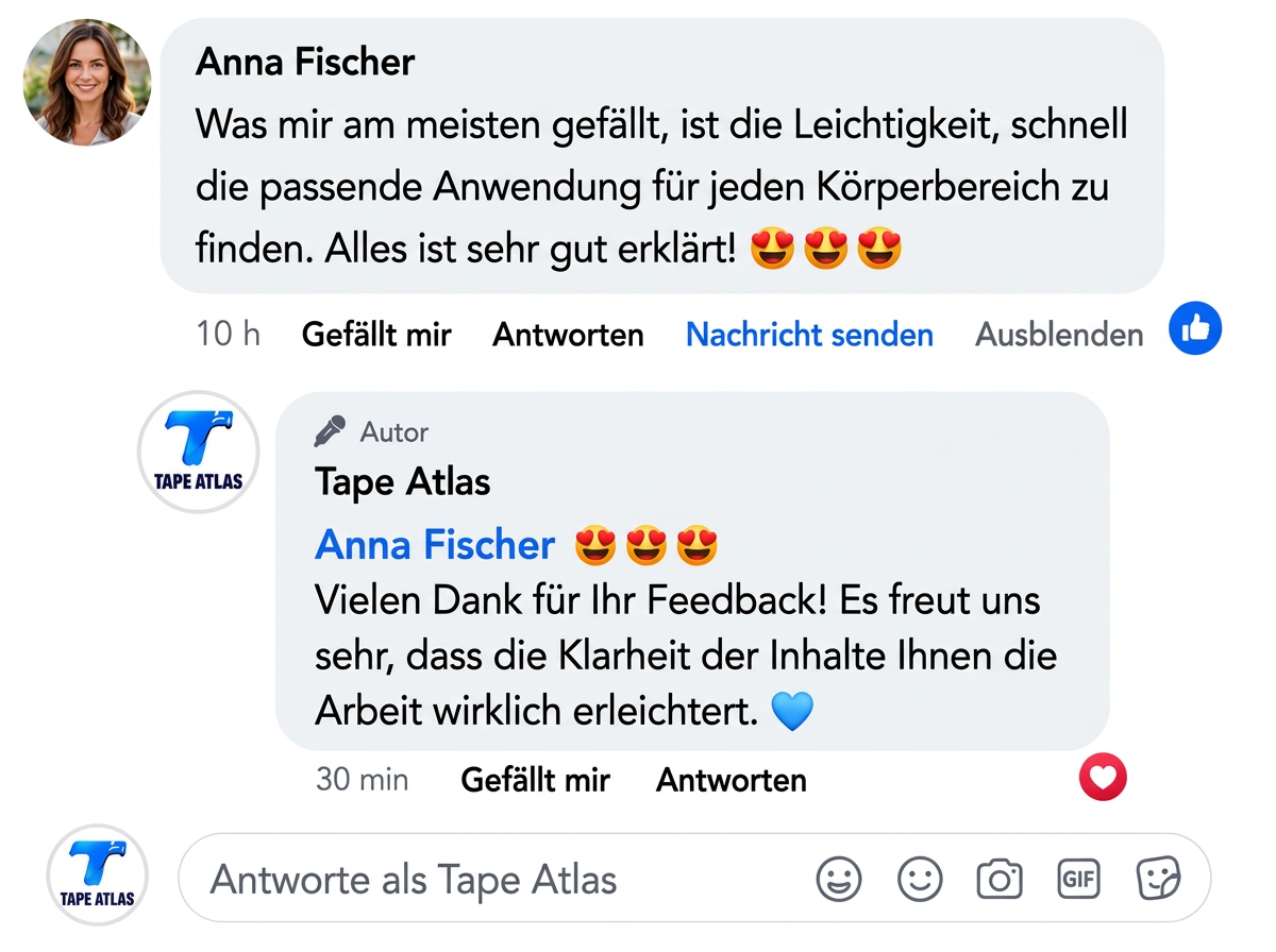 Kundenstimme einer Nutzerin oder eines Nutzers von Tape Atlas